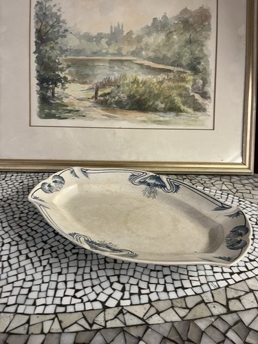 Antike servierplatte villeroy - antike,