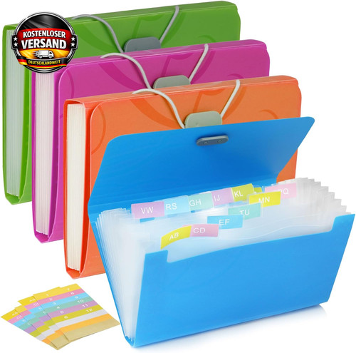 Karteikarten box mit 13 - box,