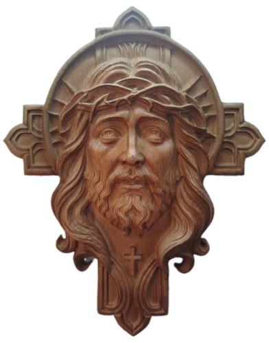 Wandkreuz holz mit - wandkreuz,