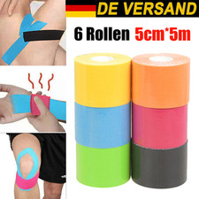 6 Rollen Kinesio Tape
