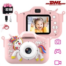 Einhorn Kinderkamera,1080P HD