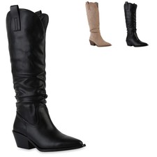Damen Cowboystiefel Spitze
