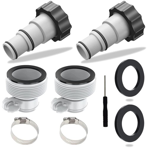 Pool schlauchadapter set 2er - set,
