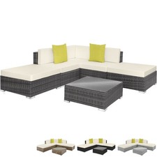 Alu Polyrattan Lounge