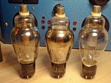 Konvolut 3x Röhre RCA 866A =