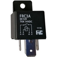 Trennrelais 12V FRC3A 70A 4 polig Arbeits Schließer KFZ Relais Hochstrom SPST NO