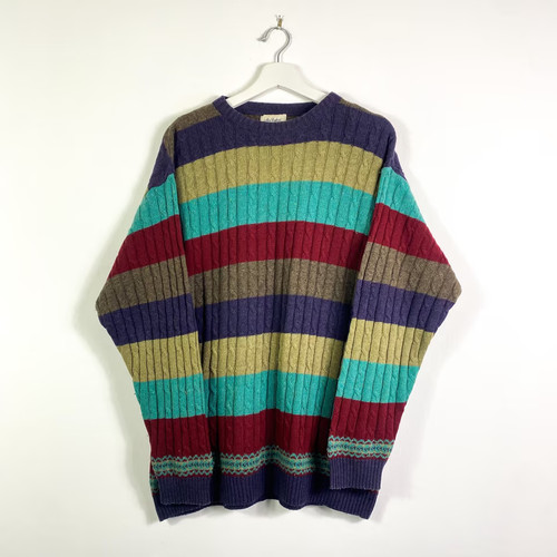 Vintage strickpullover xl - vintage,