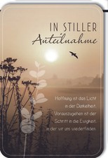 Trauer beileid kondolenzkarte - trauer,