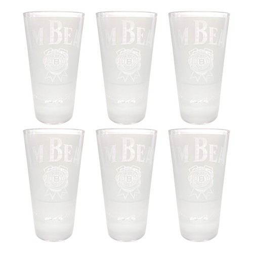 Jim beam glas weiß - 6x,