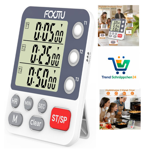 Digitaler dual küchentimer - dual-küchentimer, 3