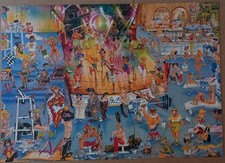 Jumbo Puzzle,  1000 Teile, "At the Gym"