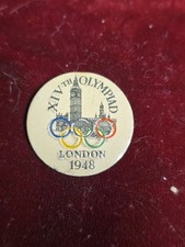 Alte Plakette XIV Olympiade London 1948 [317]