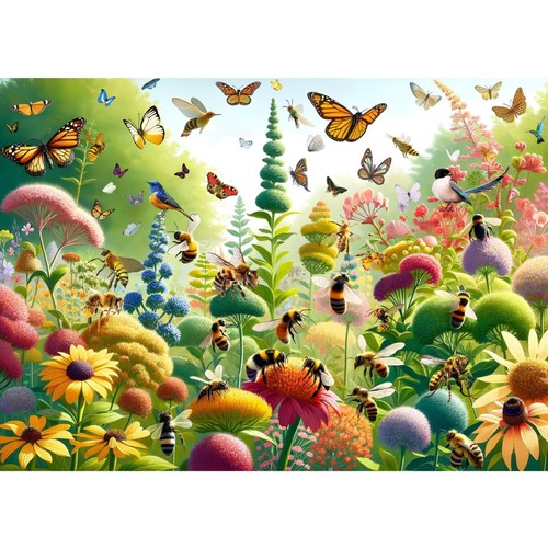 Farbenfrohes puzzle 1000 teile - farbenfrohes,