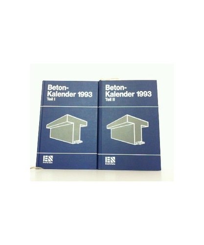 Beton kalender taschenbuch - beton-kalender.,