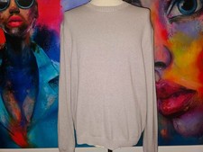 Tiger of Sweden Cashmere-Cotton Crewneck Sweater Size L - NEW-