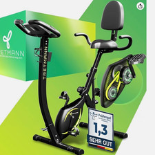 NEU 3in1 Heimtrainer Fahrrad klappbar -extra leise & komfortabel fitnessbikes