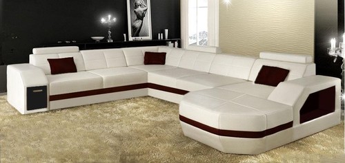 Wohnlandschaft ledersofa couch - wohnlandschaft,