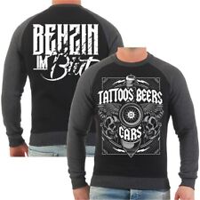Pullover Sweatshirt Benzin im