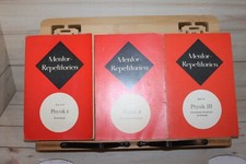 Mentor-Repetitorien Band 40-42 Physik I-III