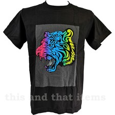 T-SHIRT PARTY TECHNO RAVE NEON