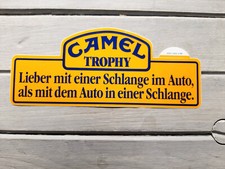 Camel - Aufkleber " Lieber mit einer Schlange " - Zigarettenwerbung Tabakwerbung