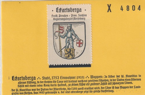 Reklamemarke wappen von - reklamemarke,
