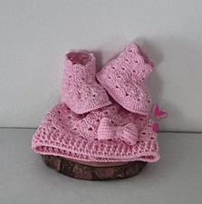 Set Mütze und Stiefeletten