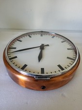 BÜRK Industrieuhr/ Bahnhofsuhr /Werksuhr  ø 31.5 cm 