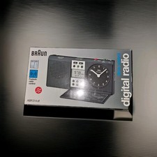 Braun Digital Radio ABR 314 DF Time Control, Schwarz Funk Top Neu Ovp