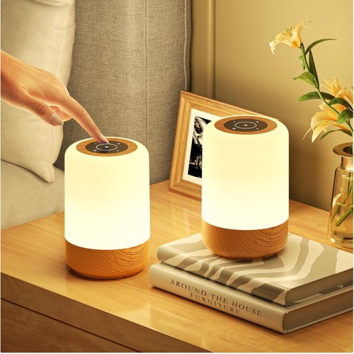 Nachttischlampe 2er set touch - 2er, set,