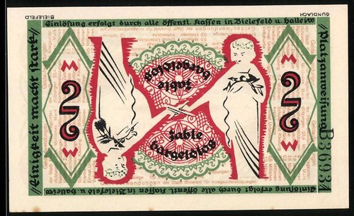 Notgeld bielefeld 1918 2 - notgeld,