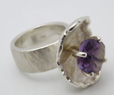 REIF-DESIGN - BLÜTEN-RING UNIKAT AUS EIGENER GOLDSCHMIEDE - 999 FEINSILBER