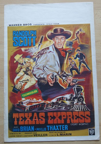 Belg filmplakat texas - belg.,