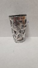925 Silber / Glas Becher. 56