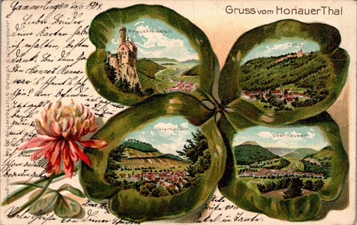 Litho gruss aus - litho, lichtenstein