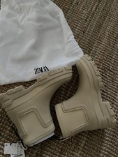 Zara Damen Gummistiefel Boots