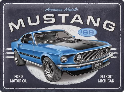 Ford mustang 1969 - 1, retro