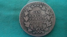 1 Reichstaler 1814 A Silber Preußen - Friedrich Wilhelm III. in schön
