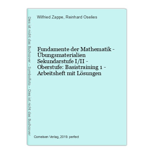 Fundamente der mathematik - der,