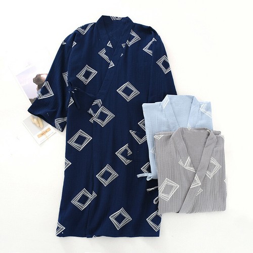 Herren kimono yukata baumwolle - herren,