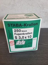 STABA Fugenkrallen S 3,0 x 10 Profilbrettkrallen Paneelkralle ca. 250 Stück