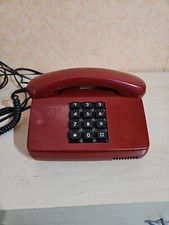 1 Vintage Tastentelefon Post FeTAp  Telefon 751-1  alt mit Kabel Schnurr Siemens