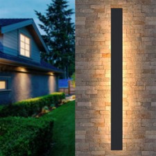 LED Outdoor Lange Wandleuchte Lampe Führte WandLicht Villa 30-100cm Außenleuchte