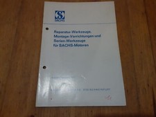 Sachs Reparatur ,Werkzeuge,Vorrichtungen,serienwerkzeuge 1971