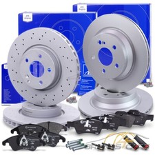 ATE BREMSSCHEIBEN +BELÄGE +KONTAKTE VORNE+HINTEN FÜR MERCEDES E-KLASSE W212 S212