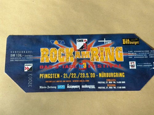 Rock ring festival ticket - ring, festival-ticket