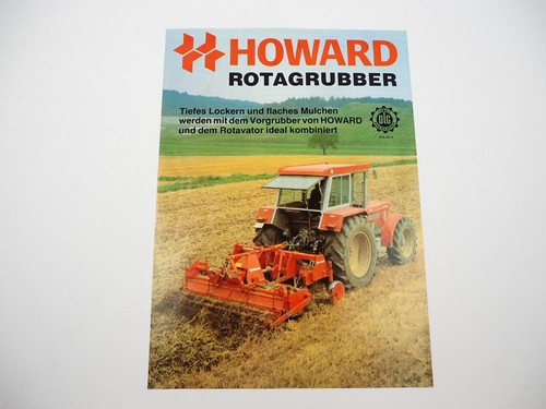 Original prospekt howard vgl - howard,