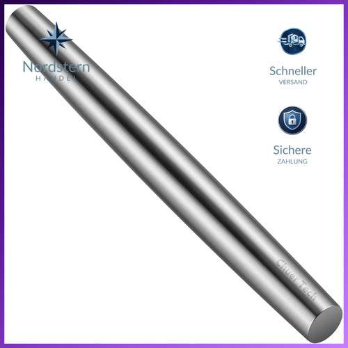 Nudelholz edelstahl teigroller - edelstahl,