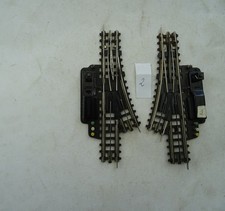 Trix Express H0 1 Paar Weichen 738 Funktion und Licht ok schwarzes Gehäuse -2-