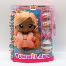 Yummiland Piper Peach Große Puppe mit Lipgloss Tier 120797EUC NEU/OVP Spielset